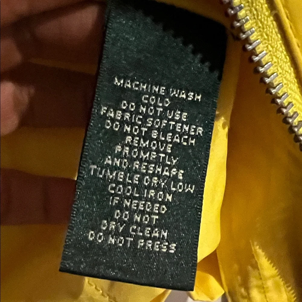 Ralph Lauren Yellow Women's Jacket - Picture 5 of 8